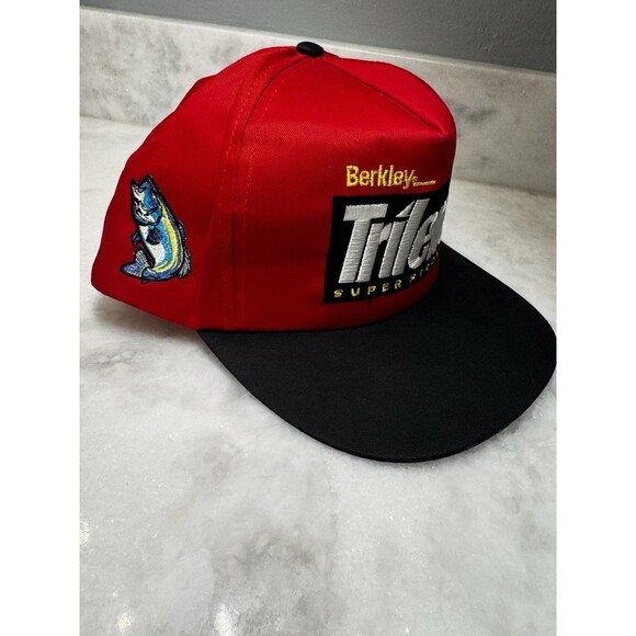 Berkley Trilene Super Strong Snapback Hat – Embroidered Largemouth Bass  New - Picture 2 of 12